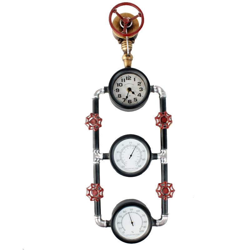 Clock w Thermometer/Hygrometer