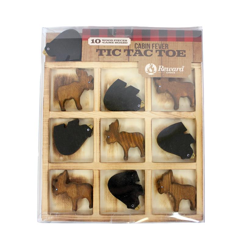 Bear & Moose Tic Tac Toe