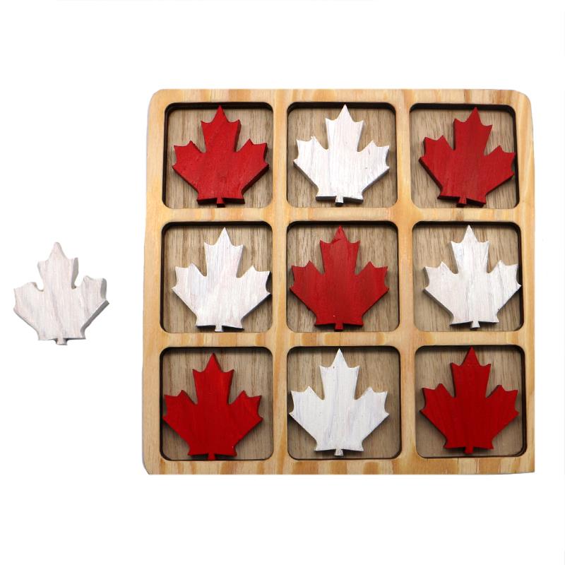 Canadian Tic Tac Toe Set