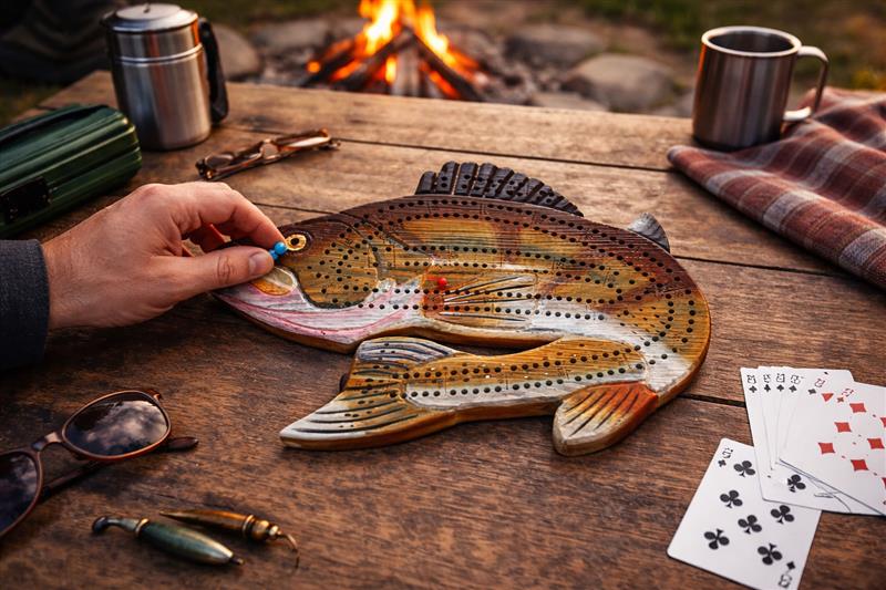 Fish Cribbage Board