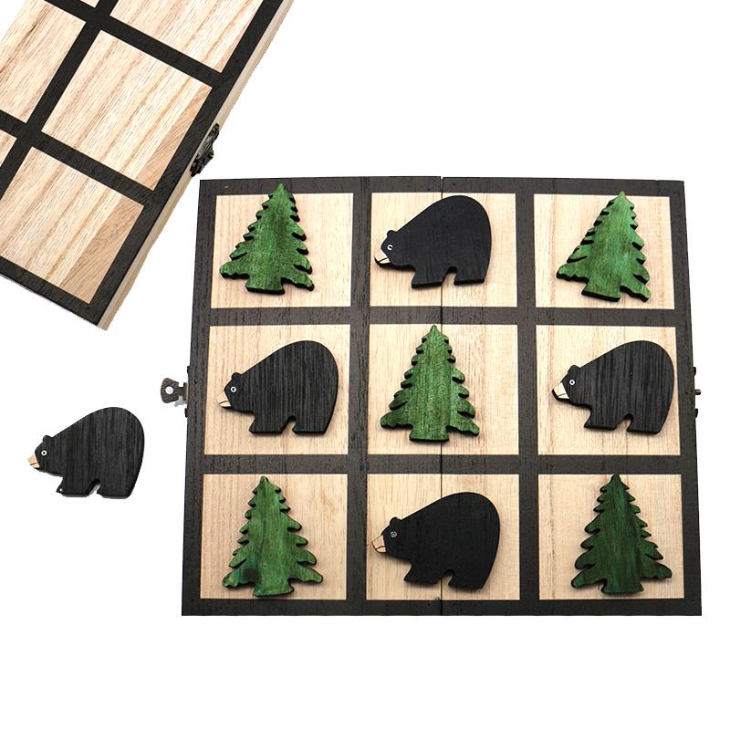 Black Bear Tic Tac Toe