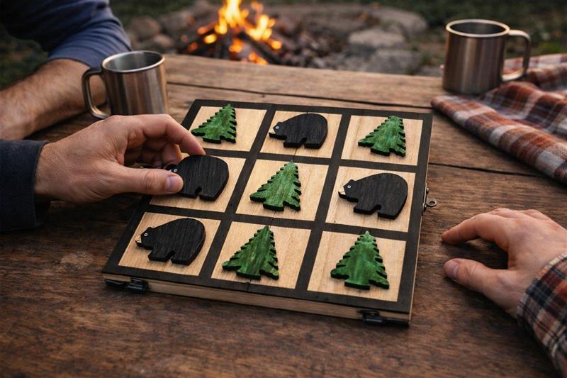 Lodge Travel Tic Tac Toe