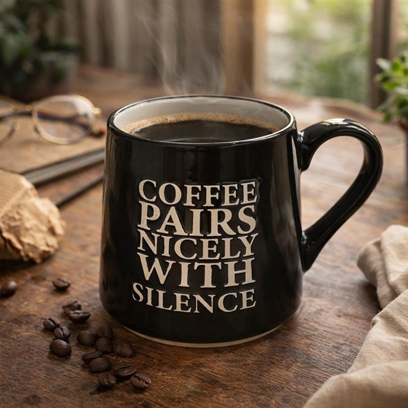 Fat Bottom Mug - Silence