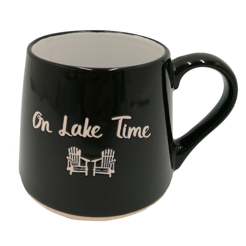 Fat Bottom Mug - On Lake Time