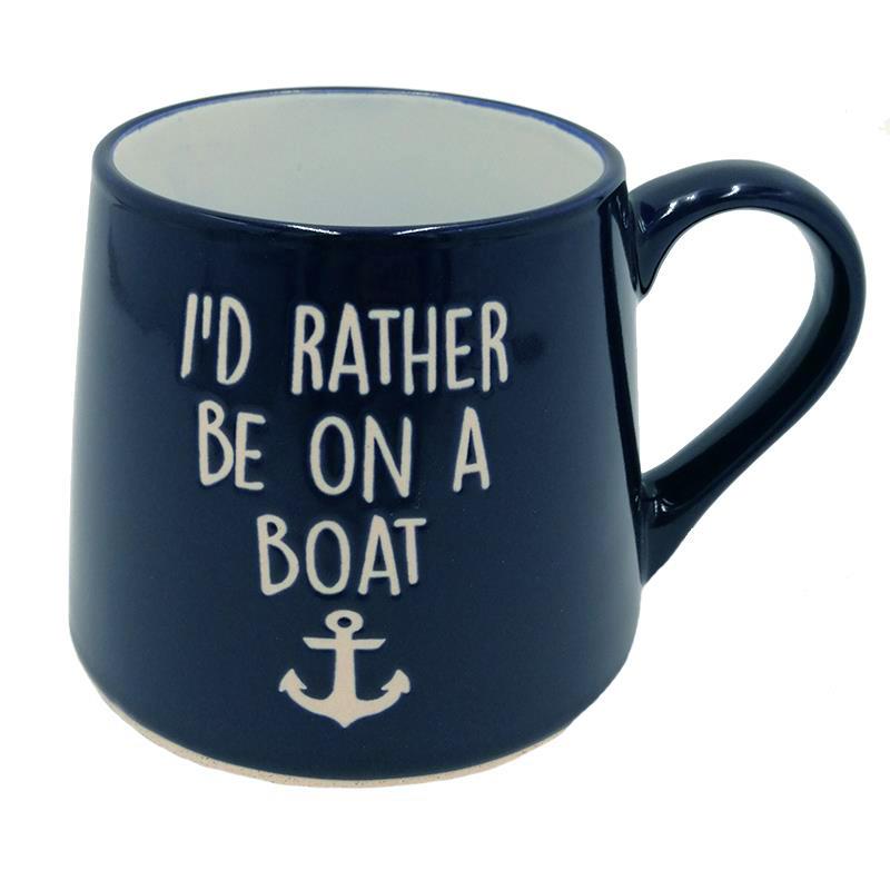 Fat Bottom Mug - On A Boat