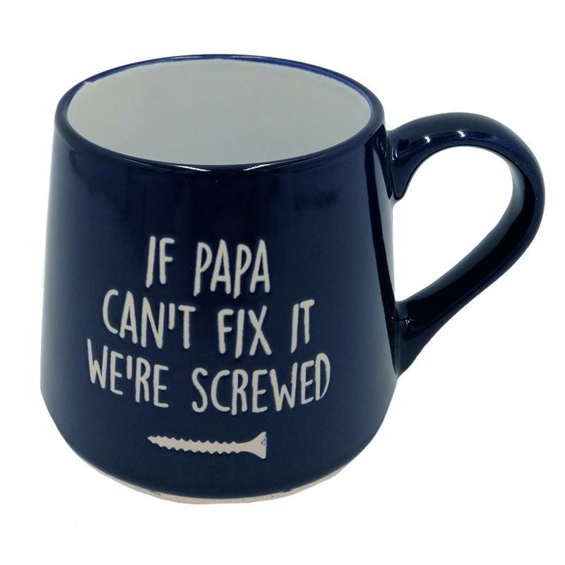 Fat Bottom Mug - Papa Cant Fix