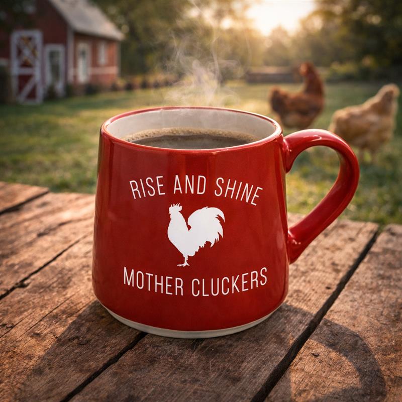 Fat Bottom Mug -Motherclucker