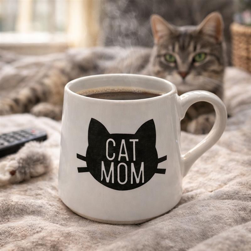 Fat Bottom Mug - Cat Mug
