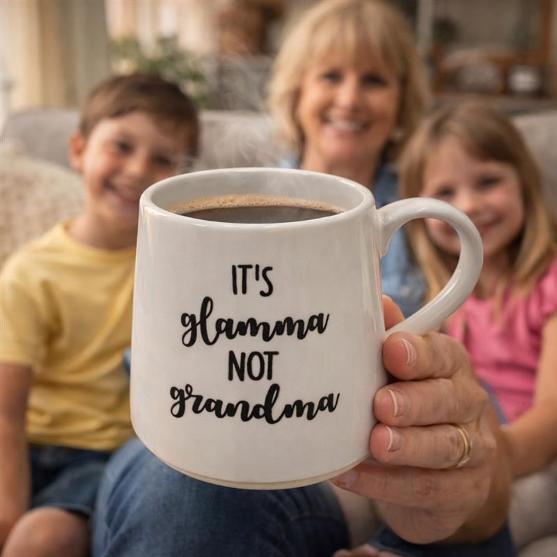 Fat Bottom Mug - It's Glamma