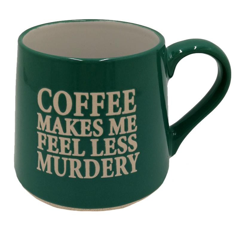 Fat Bottom Mug - Less Murdery