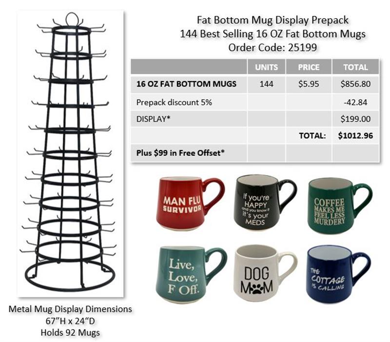 Fat Bottom Prepack & Displayer