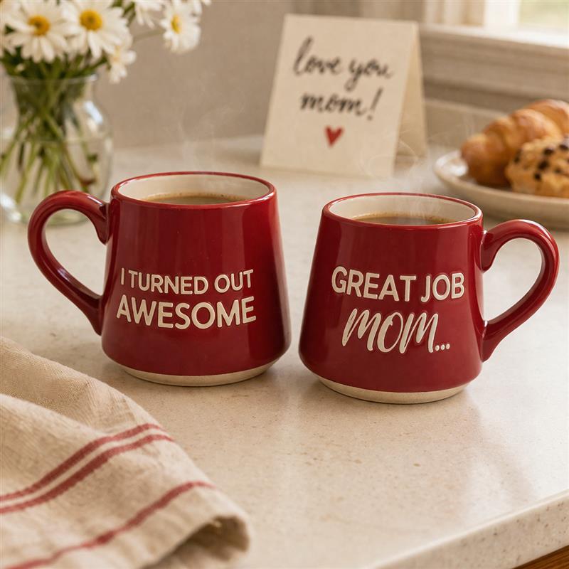 Fat Bottom Mug - Great Job Mom
