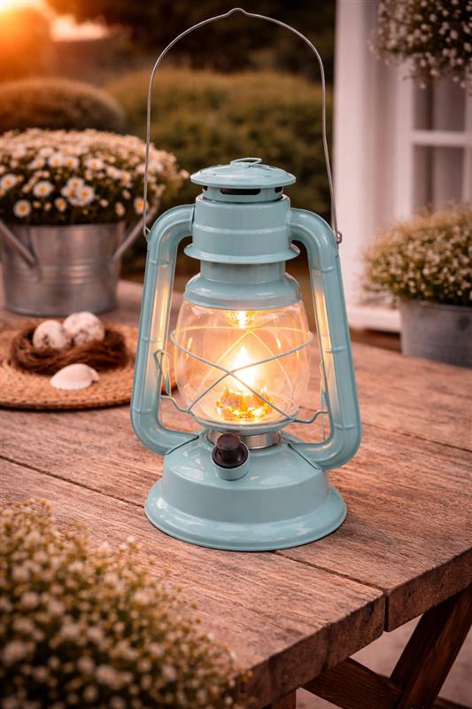 LANTERN BLUE LED LRG