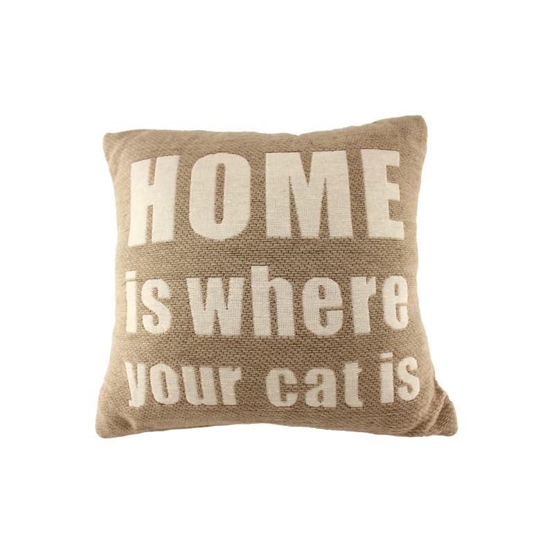 Cat Home Pillow