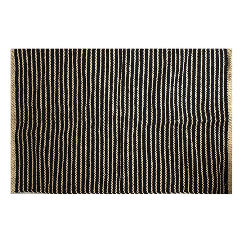 Black Stripe Layering Mat