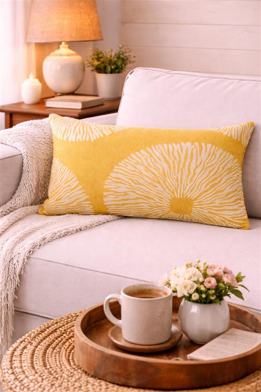 Sunny Lumbar Pillow