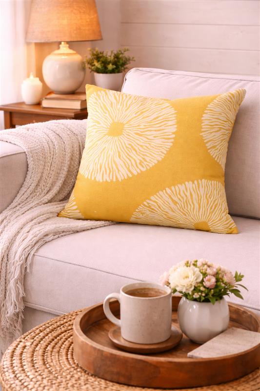 Sunny Square Pillow