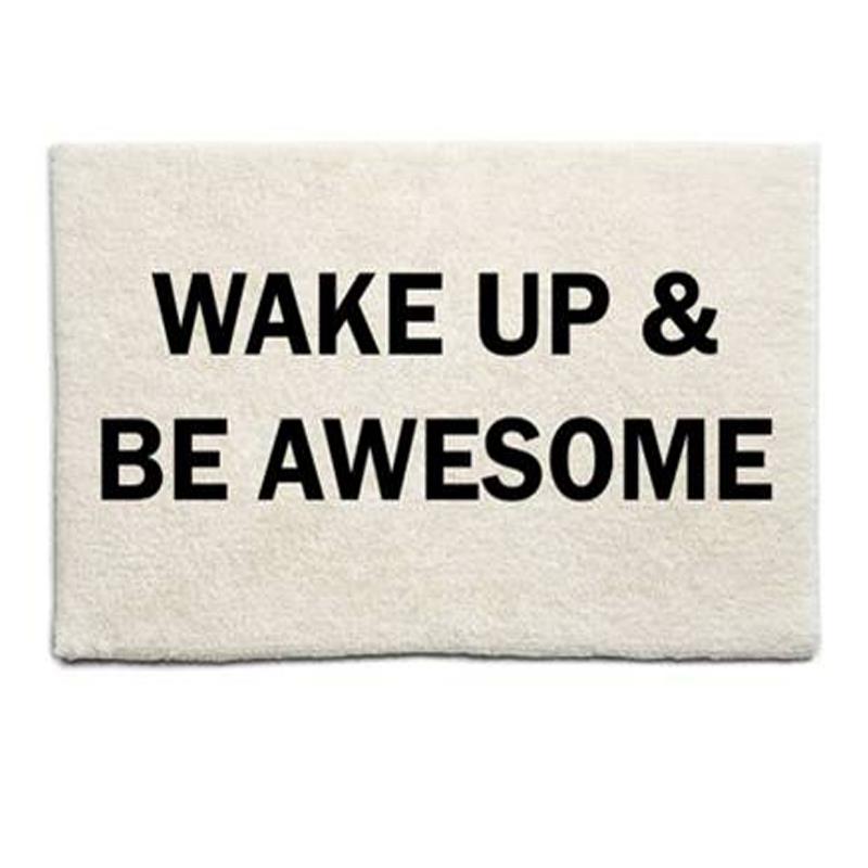 Be Awesome Bathmat