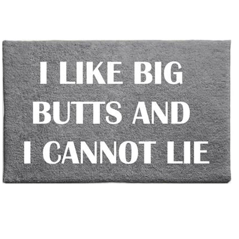 Big Butts Bathmat