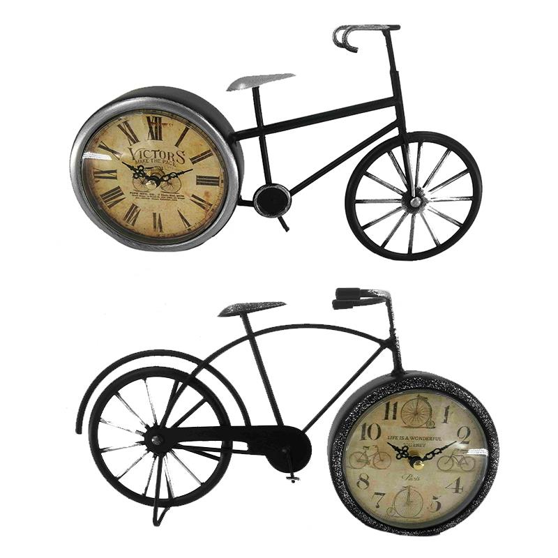 2 Asst. Bicycle Clocks