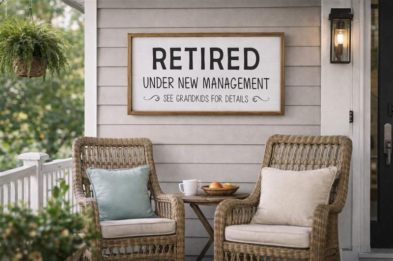 Retirement Sign