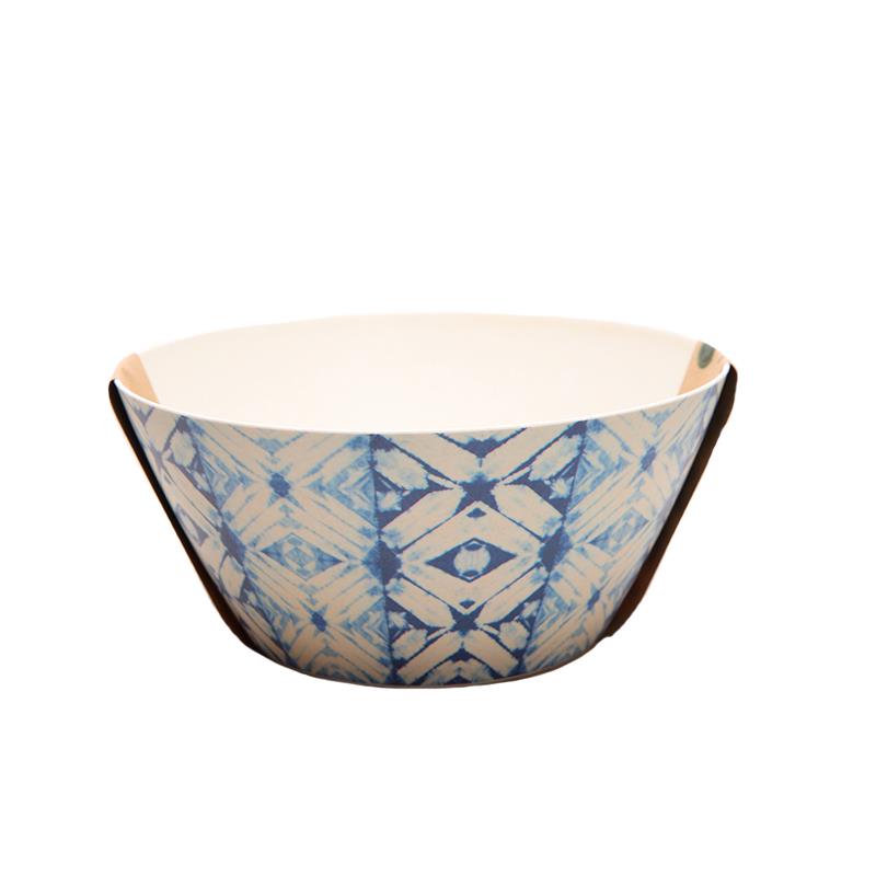 Small Bamboo Bowl Blue