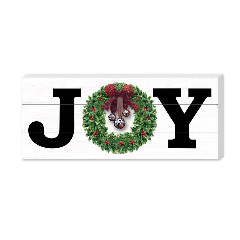 Joy Wreath Sign