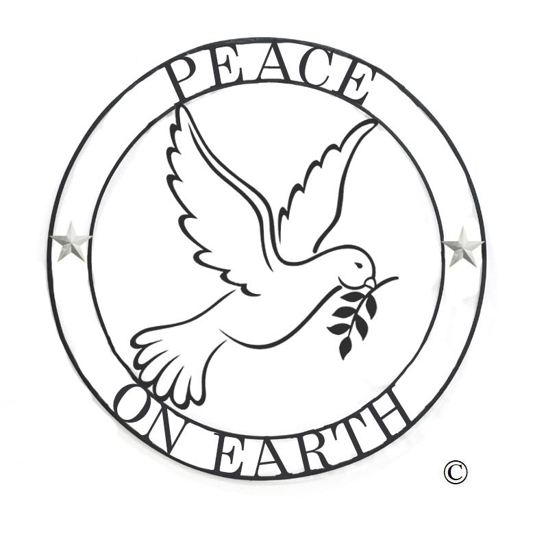 Peace On Earth Circle ©