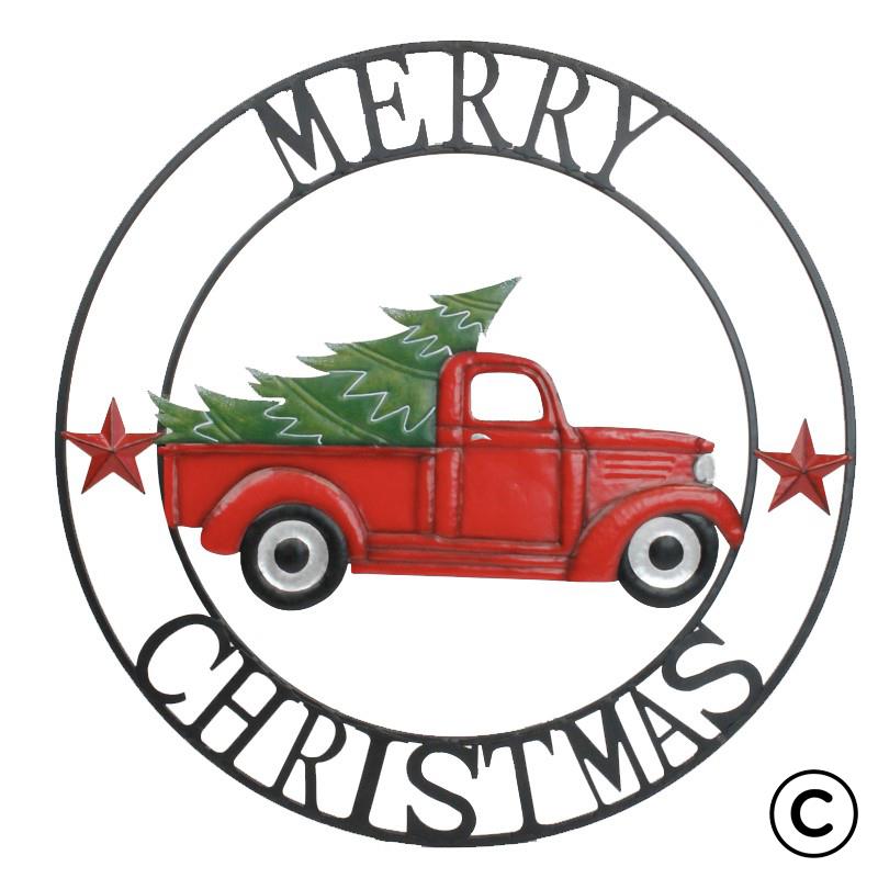 Merry Christmas Truck Circle ©