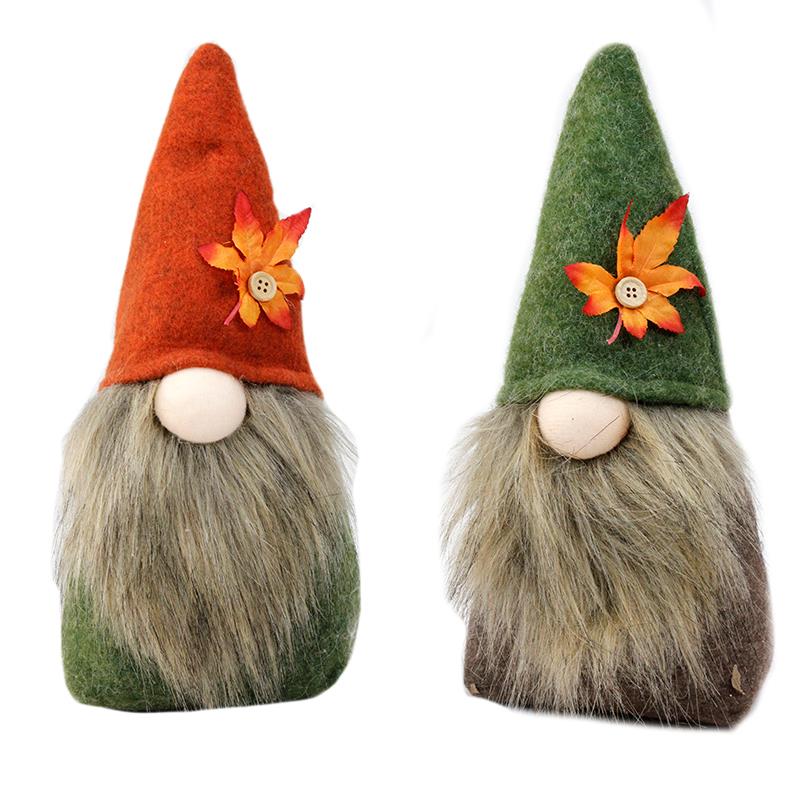 2 Asst. Gnome w/ Flower