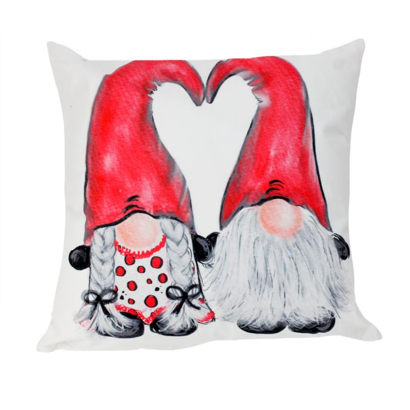 Gnome Heart Pillow
