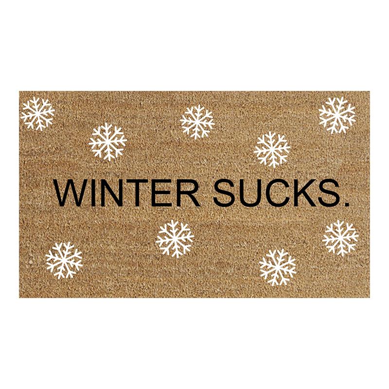 Winter Sucks DoorMat