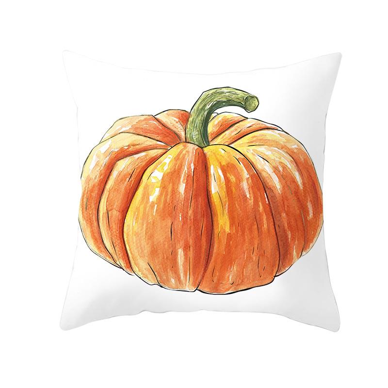 Pillow With Pumpkin