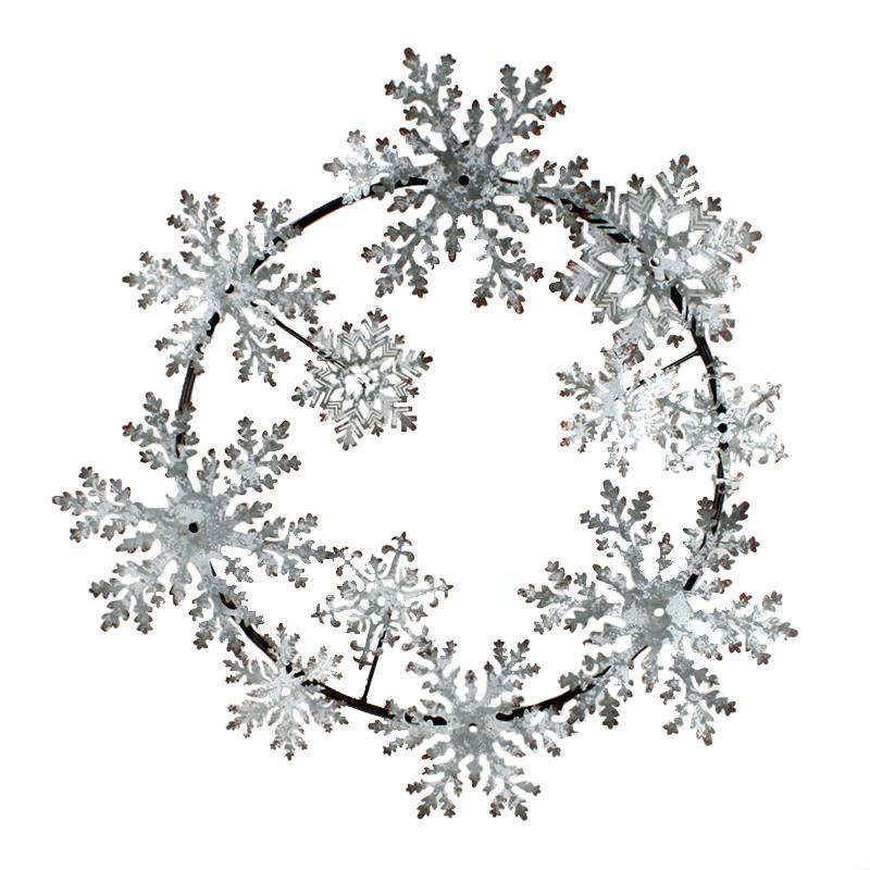 Snowflake Wreath Lrg