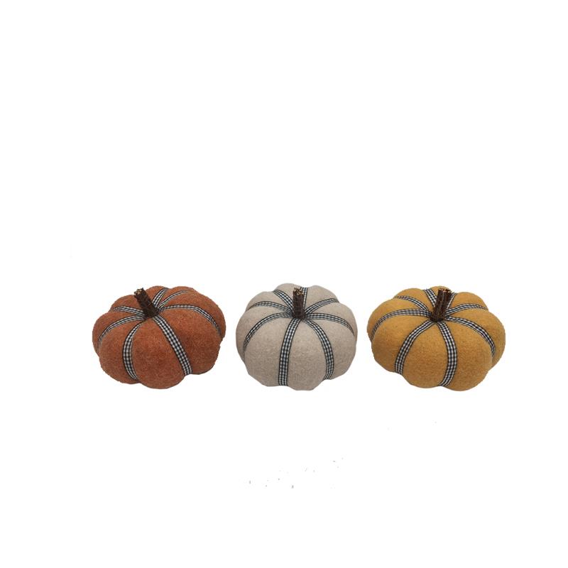 3 Asst. Small Pumpkins