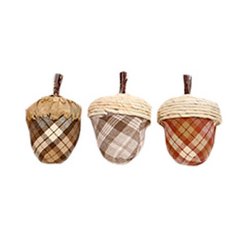 3 Asst Acorns