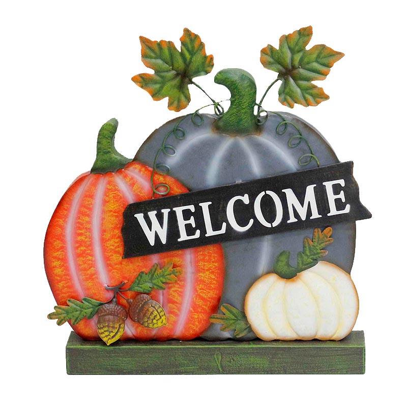 Pumpkin Welcome Stand