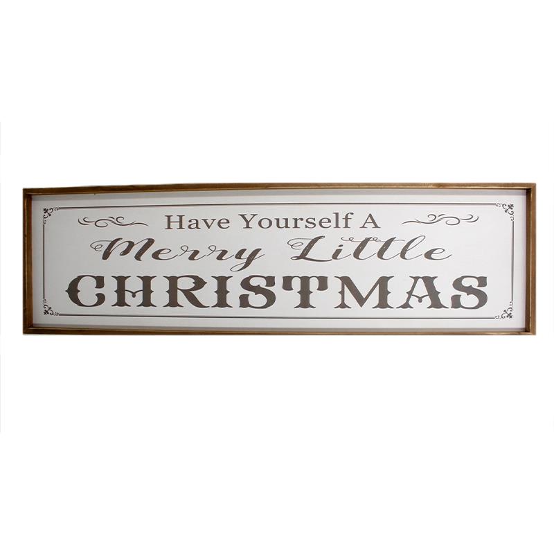Merry Little Christmas Plaque