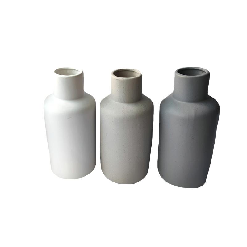 3  Asst Vases