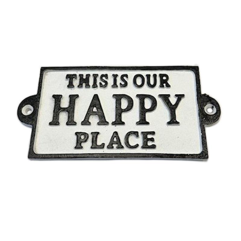 This is Our Happy Place Sign