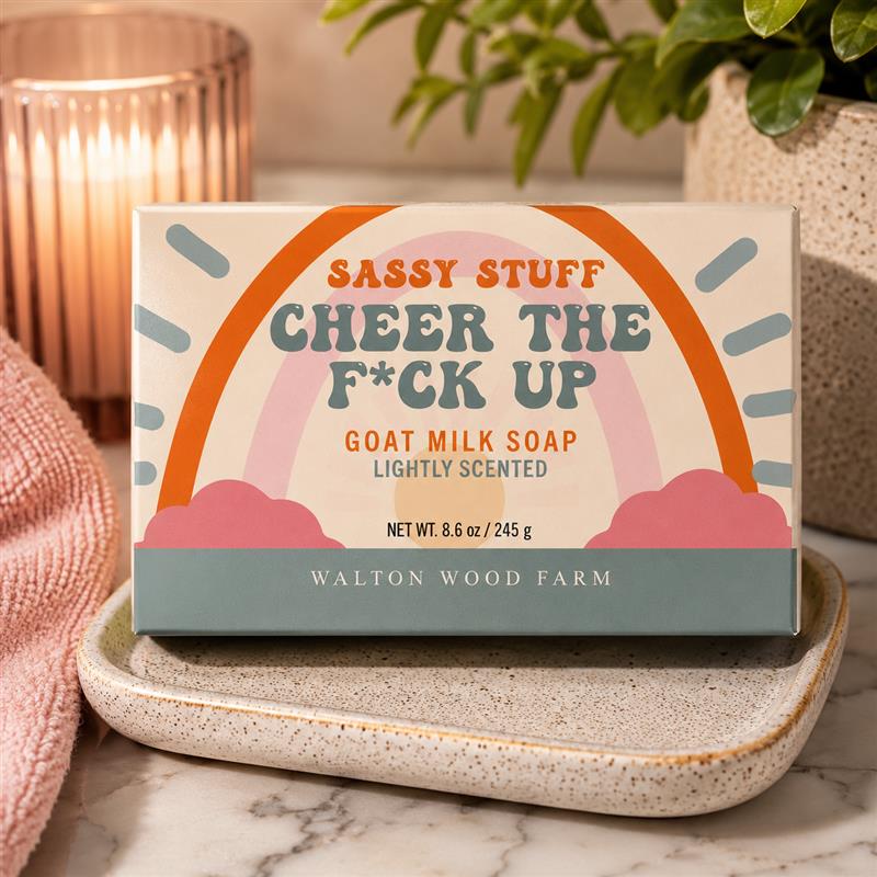 SOAP BAR- CHEER THE FCK UP