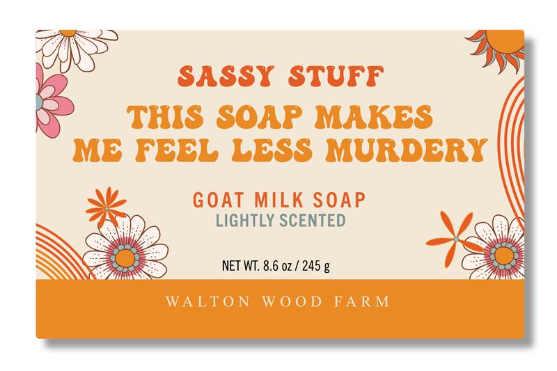 SOAP BAR-MAKES ME LESS MURDERY