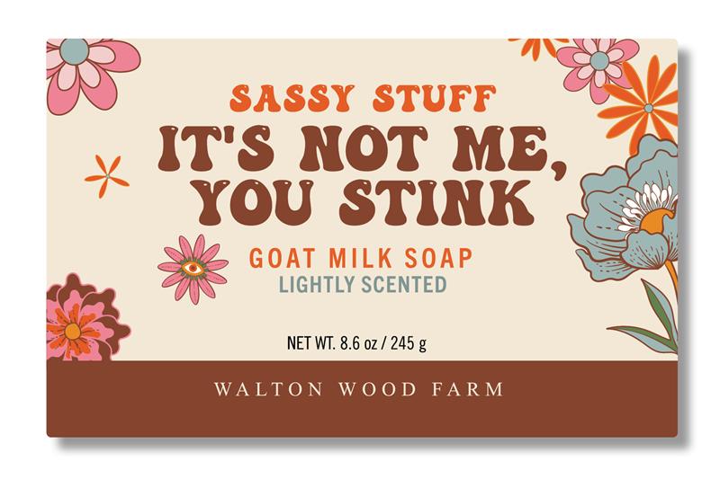 SOAP BAR- NOT ME YOU STINK