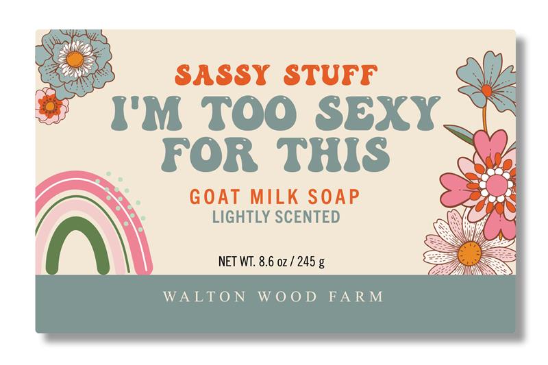 SOAP BAR- IM TOO SEXY FOR THIS