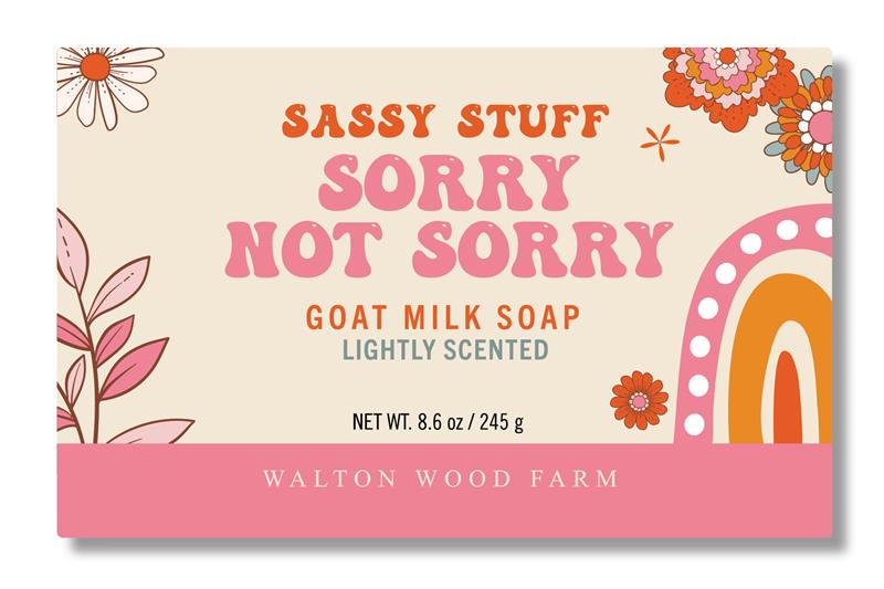 SOAP BAR- SORRY NOT SORRY