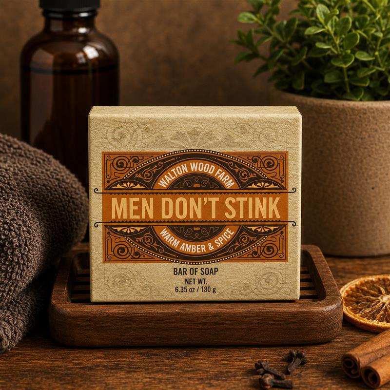 SM Soap Bar - Men Don't Stink