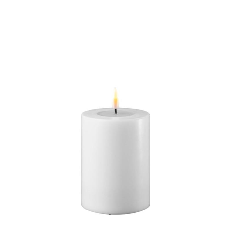 WHITE LED CANDLE 3x4 INCH