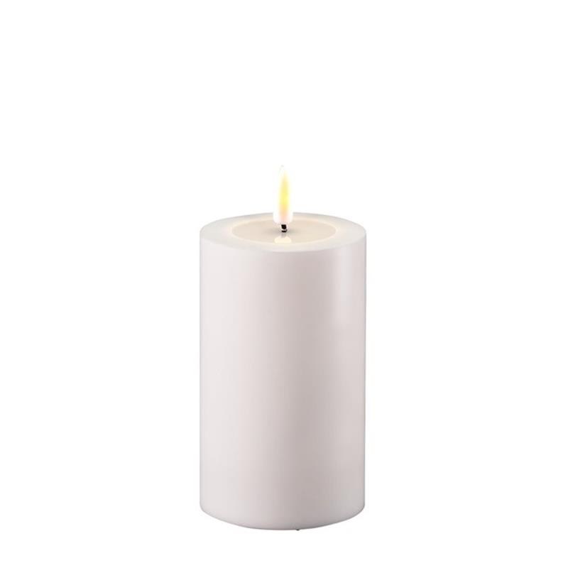 WHITE OUTDOOR LED CANDLE 3x5