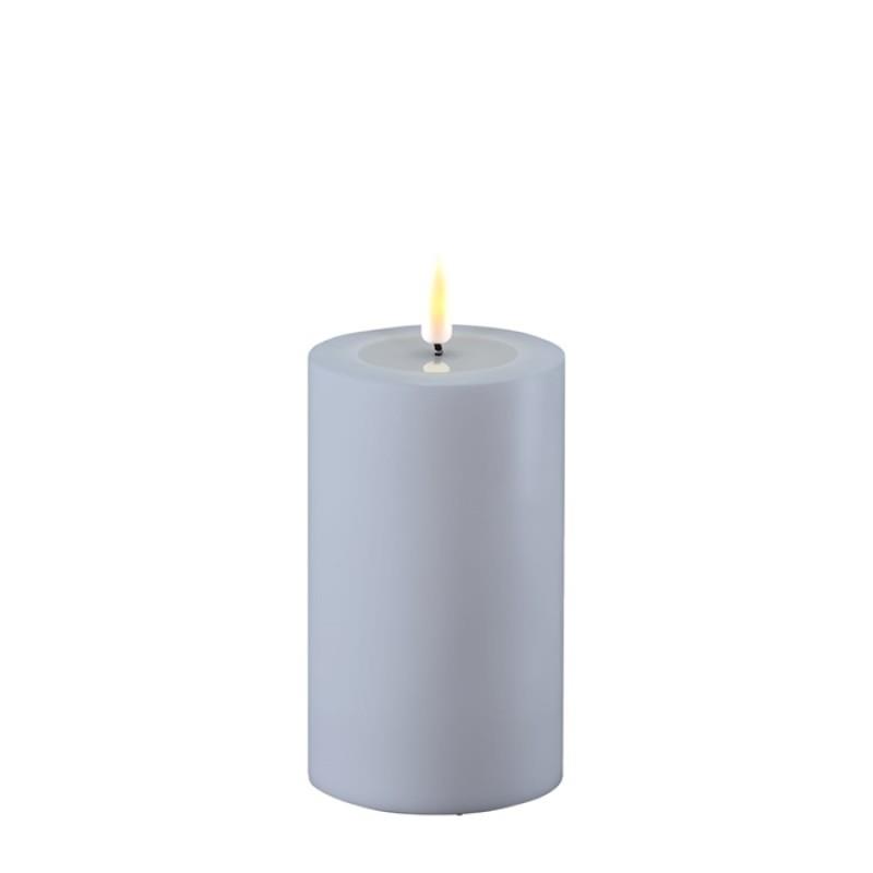 DUST BLUE OUTDOOR CANDLE 3x5