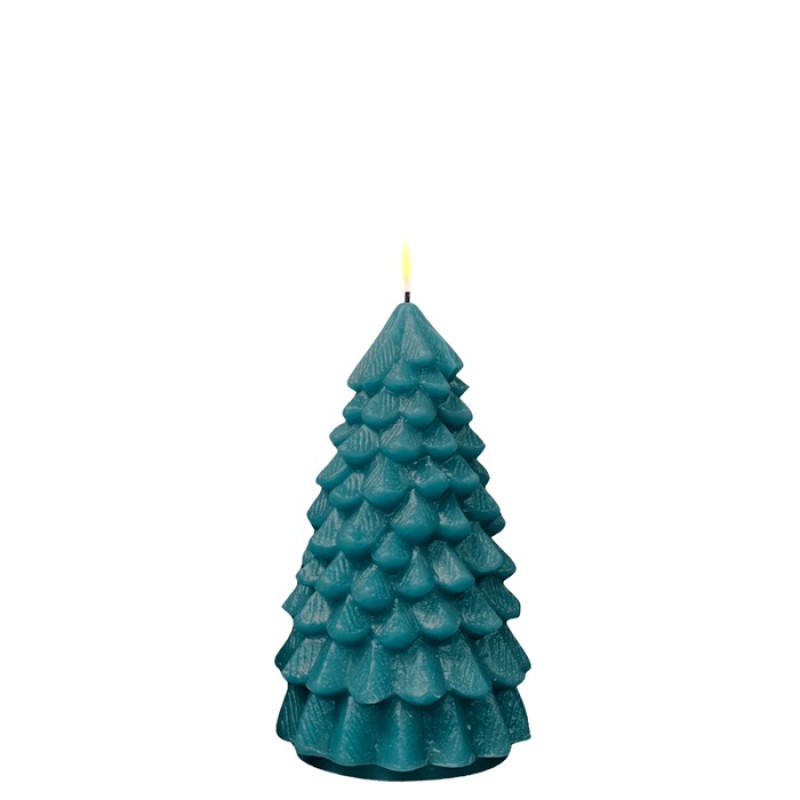 TREE CANDLE D GRN 8.75 INCH